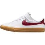 Nike Court Legacy PS Valge Team Red Kummilised Laste Tennised Kummikollane DA5381-132 28 white