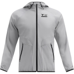 Under Armour Unstoppable Pro Rock Unstoppable Lahtise l&otilde;ikega kapuutsiga lukuga pikkade varrukatega jakk Meeste jakk Modern-Gray 1380538-011 L