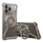 Oatsbasf Telefoni&uuml;mbris iPhone 17 Pro/Pro Max/17 Air 16 15 14 13 Pro Max jaoks 360&deg; p&ouml;&ouml;ratava alusega, metallist raamita, Magsafe kaitsev, p&otilde;rutuskindel iPhone 17 Pro Max hall
