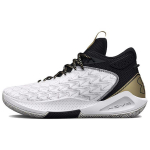 Under Armour Havoc 5 Clone &Uuml;mar nina Paelkinnitusega P&otilde;rutust neelavad Libisemiskindlad Kulumiskindlad Madalad Korvpallijalatsid Unisex toss Valge Must 3025605-100 42.5