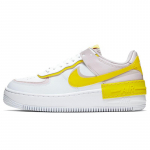 Nike Air Force 1 Low Shadow Valge Kergelt Roosa Kiirus Kollane Naiste tossud CJ1641-102 38.5