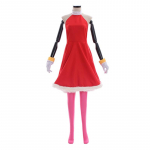 Amy Rose Cosplay Kost&uuml;&uuml;m Rosy The Rascal Cosplay Punane Kleit &Uuml;likond Naistele M&auml;ngu Cosplay R&otilde;ivastus Halloweeni Peo Rollim&auml;ngu Kleit 2XL 60-65kg beež