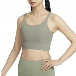 Nike Dri-Fit Zenbee &Uuml;hev&auml;rviline Mugav Vabaaja Kerge Toetav Spordirinnahoidja Naiste aluspesu Hele-Roheline HF1543320 S