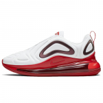 Nike Air Max 720 'Valge Punane' Naiste Tossud Vabaajajalatsid CD2047-100 36