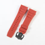 Silikoonist k&auml;ekella rihm Richard Mille meestele, reljeefne, veekindel, higikindel, suu kummist k&auml;ekella rihma tarvikud, 25mm randmerihm 25mm&No tools