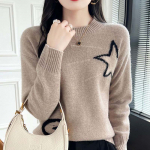 Kampsun naistele S&uuml;gis Talv Paksenenud Soe Kootud Veniv Pikkade Varrukatega Topid XXXL