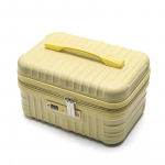 14-tolline naiste meigi mini-kohver kombinatsioonlukuga helekollane v&auml;rv