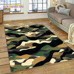 V&auml;rviline Camo Roheline Kamuflaažiga Vaip Vaipkate elutuppa Magamistuppa Kodu Diivani Kaunistus M&auml;nguala Vaip Libisemiskindel P&otilde;randamatt 60*90cm