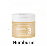 NUMBUZIN Pad No.3 Radiance Glowing Essence Pad 150ml / 70 padjakest, 50 t&uuml;&uuml;pi toitva fermenteeritud koostisosaga, niisutab nahka Pad 150ml