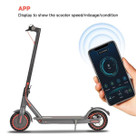 E-roller N7PRO 350W T&auml;iskasvanute elektriline roller 36V 10,4Ah Escooter T&otilde;ukeroller Toetab APP-i Kerge Pikk s&otilde;iduulatus 30km Roller EL-i ladu 350W 36V 10.4AH (Foldable)
