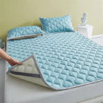 Puuvillane Hotelli &Uuml;hekordne Kahekordne Libisemiskindel Matt Hotelli &Otilde;huke Madrats Kaitsepad &Otilde;pilas&uuml;hiselamu Voodi Puuvillaga Polsterdatud Madratsipadi 90x200cm 1pc