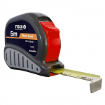 Fisco Tri-Lok M&egrave;tre ruban professionnel classe I avec bo&icirc;tier ABS et poign&eacute;e en caoutchouc 5 m x 25 mm - TV5M