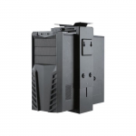 NEWSTAR Support d'Unit&eacute; Centrale CPU-M100BLACK - 10 kg - Sol - Noir