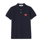 Comme Des Gar Ons Play Polo T-s&auml;rk Punane s&uuml;da Vapp Kirves T006 051 AX-T006-051 2 (M) black