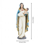 1 tk Katoliku Madonna ja Lapse Jeesuse kuju Neitsi Maarja P&uuml;ha Ema Siseruumides Inspireeriv Kodu Dekoratsioon