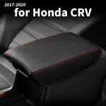 Honda CRV CR-V 2017 jaoks- Keskmise k&auml;etoe korpuse katte auto sisemuse k&auml;etoe karbi nahkkatte kaunistustarvikud Carbon fiber