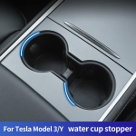For Tesla Model 3 -2023/model Y cup holder Central control Food grade silicone water cup is stable model y Car M3MY21-23G