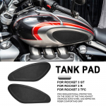 Motorcycle For Rocket 3 GT R TFC Rocket3 Accessories Side Fuel Tank pad Tank Pads Protector Stickers Knee Grip Traction Pad Left and right