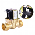 3/4 DC 24V Tavaliselt suletud Messingist Elektromagnetiline Solenoidklapp Veejuhtimiseks DC Veeventiil Elektriline Ventiiil Veeventiil 24v