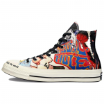 Converse 1970ndate Chuck 70 Beat the World Mugavad ja mitmek&uuml;lgsed k&otilde;rged espadrillid Unisex Punased ja valged 36.5