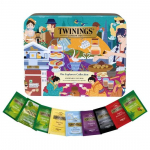 Twinings The Explorers Collection teekomplekt assortimenti teele, teekotid 54 tk, 9 teemaitse komplekt, rohelise tee kotid, inglise hommikus&ouml;&ouml;gi tee kotid