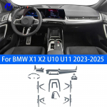 For BMW X1 X2 U10 U11 -2025 Car interior center console protective sticker interior decorative strip TPU protective sticker Right-hand drive