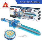 Infinity Nado 6 Power Pack - Spirit Wind Panda Uuendatud Metallist Ketrusm&uuml;ts Giroskoop, 39cm M&otilde;&otilde;galaskur Laste M&auml;nguasi S&uuml;nnip&auml;evakingitus