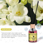 L&otilde;hnapulgad / Parf&uuml;&uuml;mi/L&otilde;hnadiffuusor pulkadega Kodu l&otilde;hnastaja L&otilde;hnapulkadega Difuusor Magamistuppa Vannituppa Kodu kaunistus Vanilla and Orchid