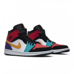 Air Jordan 1 Mid Mitmev&auml;rviline 554724-125 EU 44.5 mitmev&auml;rviline