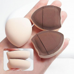 denivyse - Mini Finger Powder Puff / Set Set of 3 - Almond