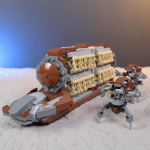 Uus Platoon Attack Craft Destroy Droids Ehitusm&auml;nguasja Mudel Star Army Komplektid DIY Klotsid M&auml;nguasjad J&otilde;ulukingitused Poistele T&auml;iskasvanutele Lastele