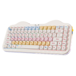 YUNZII C75 Traadita Mehaaniline Kreemjas NKRO PBT MOA RGB Gasket Armas Kook Tehniliste Standardite Sertifikaat Sertifitseeritud Kommi Lineaarne Klaviatuur, 75% Paigutus,