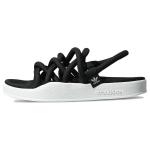 Adidas Originals Adilette Noda kingad 'Must Valge' Naiste FZ6438 35&frac12;