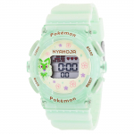 Sun Flame Co. Ltd. K&auml;ekell J-Axis Pokemon Digitaalkell Multifunktsionaalne CP3A0002 Roheline