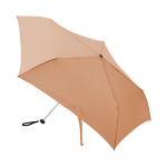 MUJI kerge kokkupandav p&auml;ikesevari ja unisex kerge 50 cm vihmavari, t&auml;iskasvanutele, DEA03A6S, Oranž,