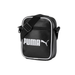Puma Messenger Nahast &Otilde;la Crossbody Kott Tavaline Unisex Paar Unisex kotid Must 076641-01 Black
