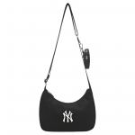 MLB New York Yankees 25FW Klassikaline Minimalistlik K&otilde;rgekvaliteediline &Otilde;lakott Unisex &Otilde;lakott Must 3ACRB045N-50BKS Black,Basic Set (Bag)