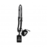 Adidas Mercedes - Amg 0.1L Tavaline kudumine Reguleeritav pael Nailonist k&otilde;rvaklappide kott Unisex Aksessuaarid Must KF1772 Black