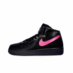 Nike Air Force 1 Hingavad K&otilde;rgust Lisavad Keskmise S&auml;&auml;rega Rula Kingad Unisex Must Roosa CW2289-001(Team133-kesk)  Juhuslik pakendamine 39