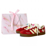 Adidas Vl Court Classic Kulumiskindlad, Kerged Ja Hingavad Madalad Lumelaua Kingad Unisex Punased KK3774(Team1071-) 38