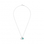 Tiffany & Co. Return To Tiffany Kahe S&uuml;dame Sinine Ripats Mini Kaelakee Naistele kaelakee 27125107 Box