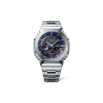 Casio metallist veekindel p&otilde;rutuskindel spordi kvartskell Meeste kellad Must GM-B2100PC-1APRT Gradient Silver