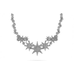 Swarovski Fizzy Suur Kristallist T&auml;ht Lumehelves Kaelakee Naistele Kaelakee H&otilde;bedane 5230286 Silver,F