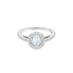 Swarovski Sparkling Dance &Uuml;mmargune S&otilde;rmus Naiste s&otilde;rmus H&otilde;be 5482516 Box (Random Color),58