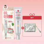 Erborian CC kreem Porcelain 40ml erikomplekt + tasuta h&otilde;bedane polsterdatud kott 001CC Cream Porcelain 40ml Special Set