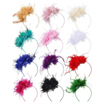 12 tk Pakk Elegantseid Sulgedest Peakatteid Fascinator Peakate Teepeoksadeks Ja Erilisteks S&uuml;ndmusteks 1