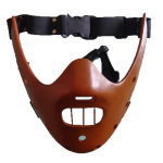 Halloweeni mask Vaikne Talle Hannibal Mask cosplay Rekvisiidid, meik, &otilde;udus, deemon, m&otilde;rvar pruun