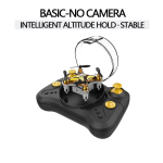 Uus K01 Mini 4K droon Filmikvaliteediga fotograafia &Uuml;hendus VR-iga puldiga lennuk 360&deg; p&ouml;&ouml;rdega lennuk helikopter Laps Laste m&auml;nguasi kingitus UAV NO Camaera must