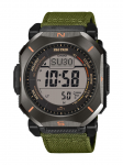 CASIO PRO TREK PRW-69YB-3JF Climber Line Meeste k&auml;ekell Khaki