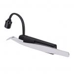 LED ripsmelamp 1W 395nm Kiire liimi kuivatamise valgus ja kaasaskantavad pintsetid ripsmepikenduste jaoks must